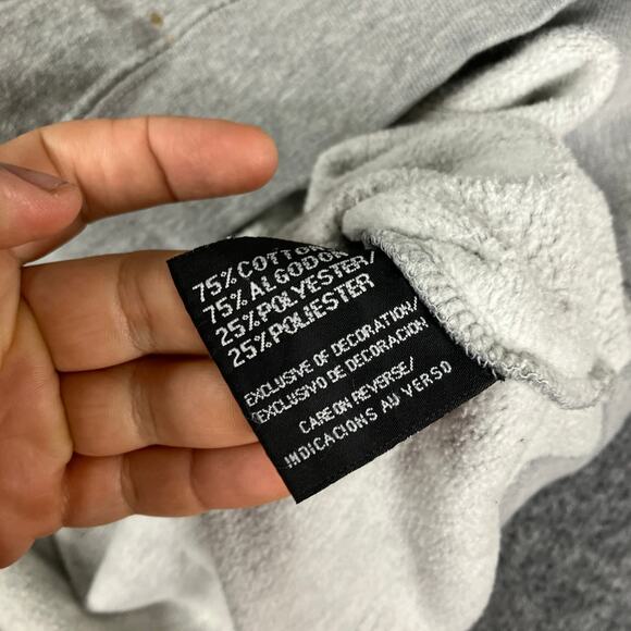 Pro Edge Sweatshirt Mens XL Gray Racing Crewneck  Daytona 500 Graphic - Picture 7 of 10